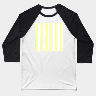 Imperfect stripes yellow and white Baseball T-Shirt